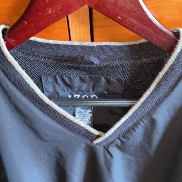 IZOD XFG Lined Outerwear V Neck Pullover Golf Baseball Jacket Shirt Shacket XL - Picture 5 of 6